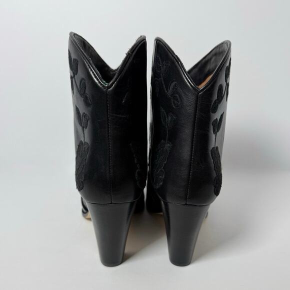 Kate Spade New York BLACK Embroidered Dalton Booties - NIB! - Picture 8 of 10